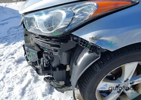 2013 Hyundai Elantra Gls from USA, damaged, VIN 5NPDH4AE0DH287487